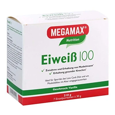 Abbildung von Eiweiss 100 Vanille Megamax Pulver
