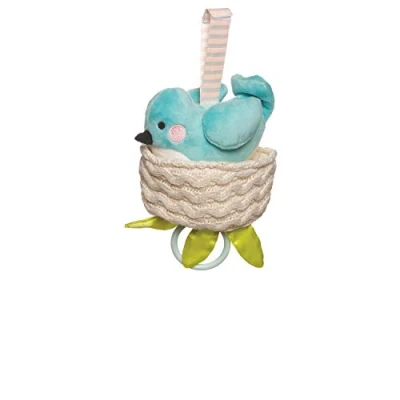 Abbildung von Manhattan Toy Lullaby Musical Crib and Bird Pull musikalische Krippe und Baby Spielzeug