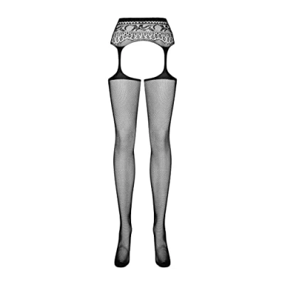 Abbildung von Obsessive S307 S/M/L, Socken, Erwachsener, Weiblich, Schwarz, Muster, S/M/L