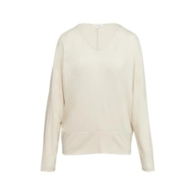 Abbildung von s.Oliver MIT Vausschnitt Strickpullover, Damen, Größe: 36, Beige