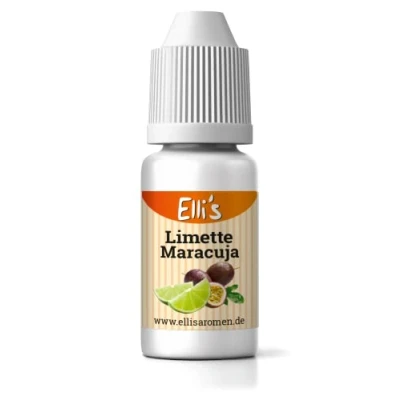 Abbildung von Ellis Aromen Limette Maracuja NATURIDENTISCHES Lebensmittelaroma Für Speisen &amp; Getränke 10 ml