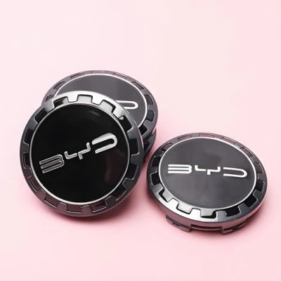 Abbildung von 4 Stück Nabendeckel für BYD 56MM, Radnabenkappen Felgenkappen Felgendeckel Nabenkappen Wheel Caps Radnabenabdeckung