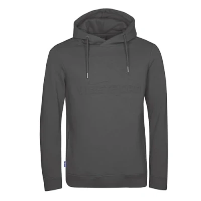 Abbildung von Westfjord Herren Gullfoss Kapuzenpulli Hoodie, Anthrazit, Größe XL