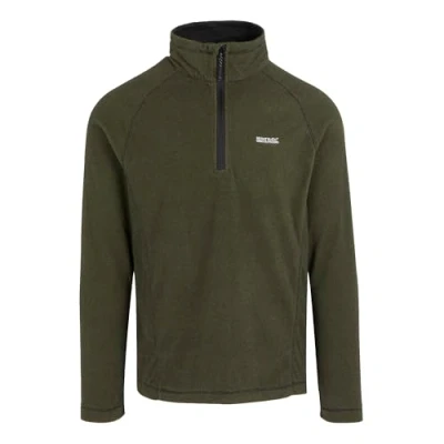 Abbildung von Regatta Montes Mini Stripe Leichtes Fleece Sweatshirt mit Halblangem Reißverschluss für Herren