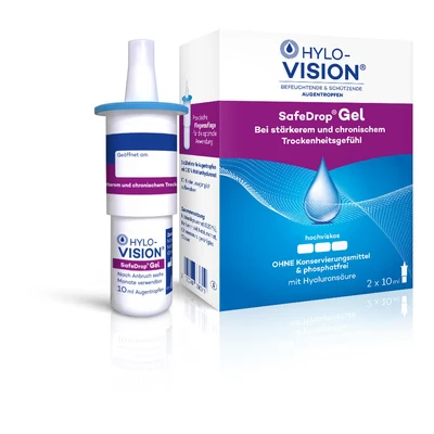 Abbildung von HYLO VISION SafeDrop Gel 2X10 ml