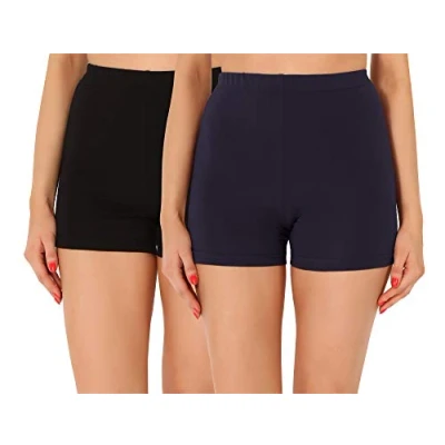Abbildung von Merry Style Leggings Damen Shorts Radlerhose Unterhose kurze Hose Boxer 2Pack MS10 358 (2 tlg) aus Baumwolle