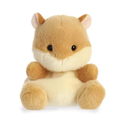 Abbildung von Aurora, 33484, Palm Pals, Happy Hamster, 13cm, Plüschtier, beige, braun
