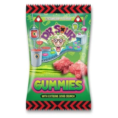 Abbildung von Dr. Sour Gummies Strawberry 200g inkl. Steam Time ThankYou