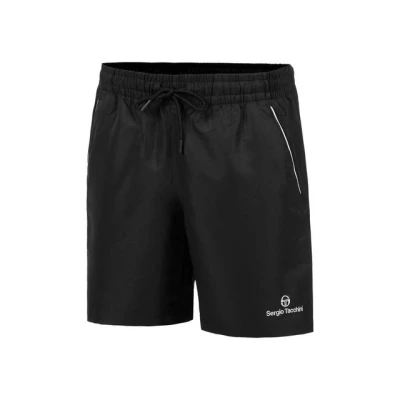 Abbildung von Sergio Tacchini ROB Shorts kurze Sporthose, Herren, Größe: Medium, Black/white
