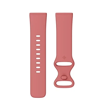 Abbildung von Fitbit Unisex Adult Versa 4/Sense 2,Inf BND,Pink Sand,Large Activity Tracker Accessory