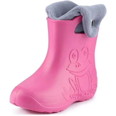 Abbildung von Ladeheid EVA Regenschuhe mit herausnehmbares Innenfutter LA CA 04 Gummistiefel Kinder gefüttert und federleicht