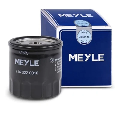 Abbildung von MEYLE 714 322 0010 Ölfilter 3/4&quot; 16 UNF ORIGINAL Quality mit einem Rücklaufsperrventil Anschraubfilter FORD: Focus 3 Turnier, Mk1 Schrägheck