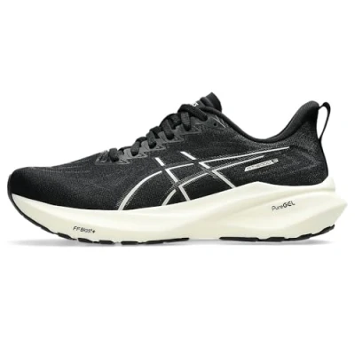 Abbildung von Asics GT2000 13 Laufschuh Stabilität, Damen, Größe: 37, Black/white Schuhe