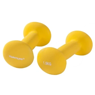 Abbildung von 2er Set Kurzhantelset Fitnessset bunte Kurzhanteln mit Neopren