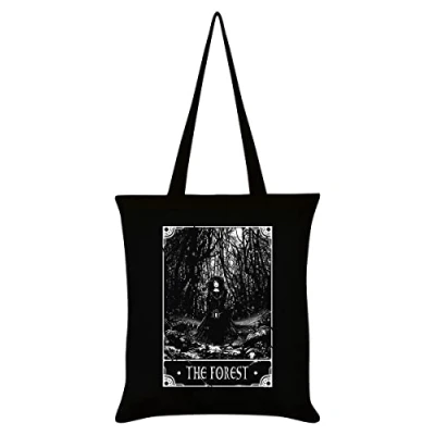 Abbildung von Deadly Tarot The Forest Tragetasche Schwarz 38x42cm
