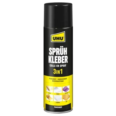 Abbildung von Uhu Sprühkleber 3 in 1 Dose 500ml
