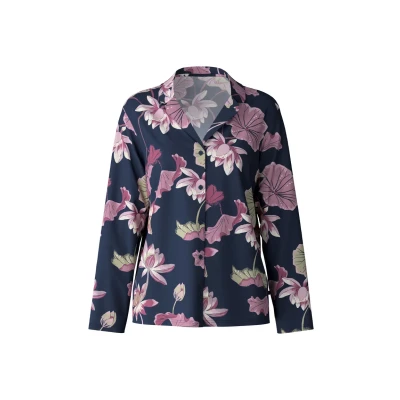 Abbildung von Calida Nachtwäsche Shirt, Damen, Größe: 32/34, Peacoat blue