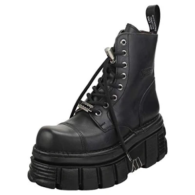 Abbildung von New Rock Combat Boots Unisex Stiefel Plattform 37 EU