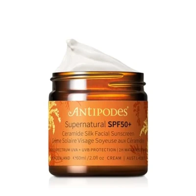 Abbildung von Antipodes SPF50 GLOW Natural Silkylight Ceramide Sunscreen Sonnenschutz, Damen, Größe: 60 ml,