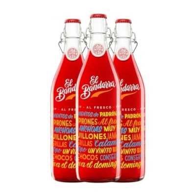 Abbildung von Wermut Democratic El Bandarra al Fresco Grenache Rakete Flasche 1 L (Schachtel mit 3 von L)