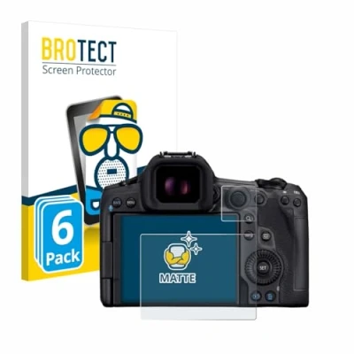 Abbildung von BROTECT Entspiegelungs Schutzfolie für Canon EOS R5 Mark II (6 Stück) Matte Displayschutz Folie, Anti Reflex, Fingerprint