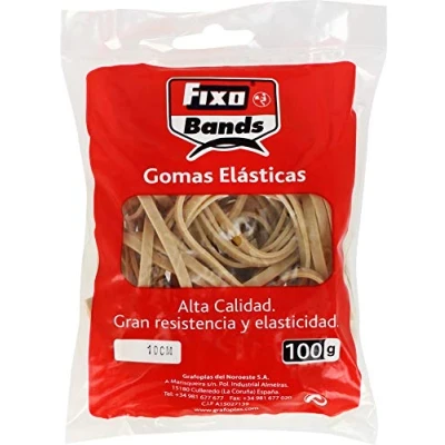 Abbildung von Fixo 56340 Gummibeutel, 100 g, mehrfarbig, 4 mm x 10 cm