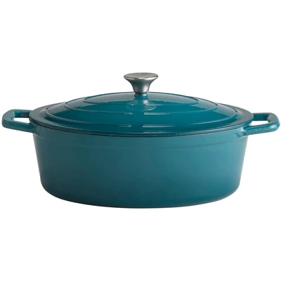 Abbildung von APS Bräter &quot;Stars&quot;, Gusseisen, 5 Liter, oval, 33x25 cm, Induktion