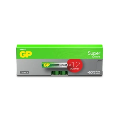 Abbildung von Batterien AAA 12er Set GP Ultra Alkaline 1,5V / LR03 Lange Lebensdauer