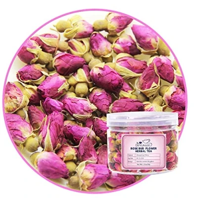 Abbildung von LWXLJMJZC Getrockneter Rosen Tee, Natürlicher Rosenkräuter Lose Blätter Rosenblüten Tee Blumen 50g