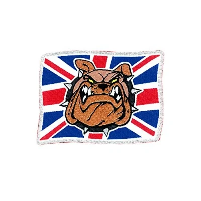 Abbildung von 4R Quattroerre.it 14505 Klebepatch für Stoff, Bulldog England
