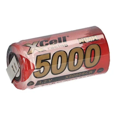 Abbildung von SUB C Akku Zelle 5000mAh 1,2V NIMH Hochleistungszelle mit U Lötfahne