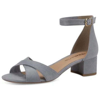 Abbildung von Tamaris Riemensandalette, Damen, Größe: 36, Light blue Schuhe