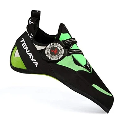 Abbildung von Tenaya Mundaka Grün Aggressiver effizienter Kletterschuh, Größe EU 38 3/4 Farbe Green White