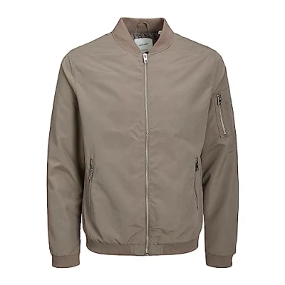 Abbildung von Jack &amp; Jones Erush NOOS Bomberjacke, Herren, Größe: XS, Light brown