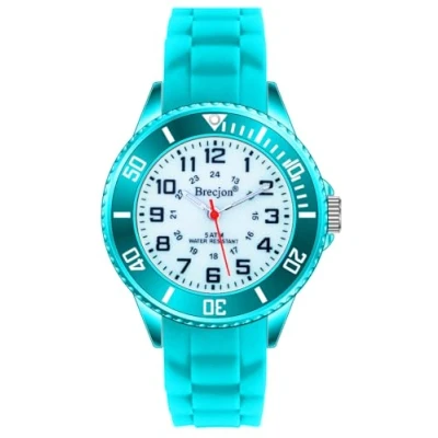 Abbildung von Brecjon Quarzuhr Kinder Armbanduhr glow in the dark 5ATM Silikon, kostenloser Versand