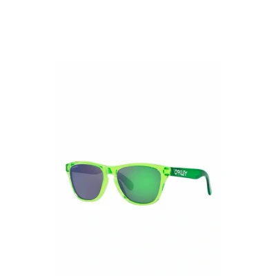 Abbildung von Oakley Kind OJ9009 FROGSKINS XXS 900905 Gläser SONNENBRILLEN O_matter Grün Quadratisch Normal Prizm