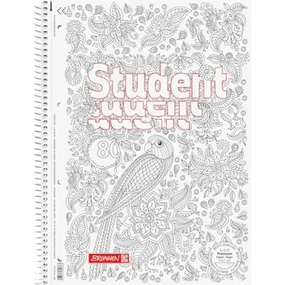 Abbildung von Brunnen Collegeblock A4 LINIERT Zen Art 80 Blatt mit Rand, 90g/mò inkl. Bild (10 67427)