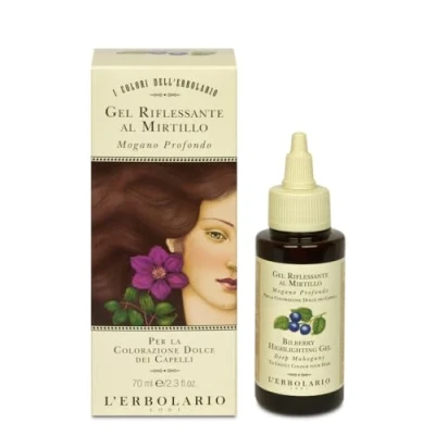 Abbildung von L&#039;Erbolario Haarfarben Gel mit Heidelbeere Tief Mahagonirot, 70 ml
