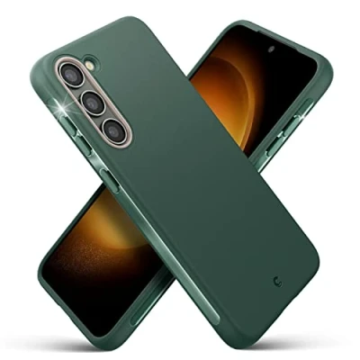 Abbildung von CYRILL von Spigen UltraColor kompatibel mit Samsung Galaxy S23 Plus, [Staubfrei] Premium Soft TPU Schutzhülle Green grün (2023) Kale