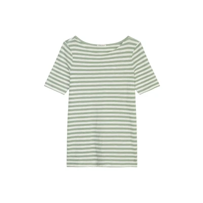 Abbildung von Marc O&#039;Polo Gestreiftes AUS Tshirt print, Damen, Größe: Large, Multi