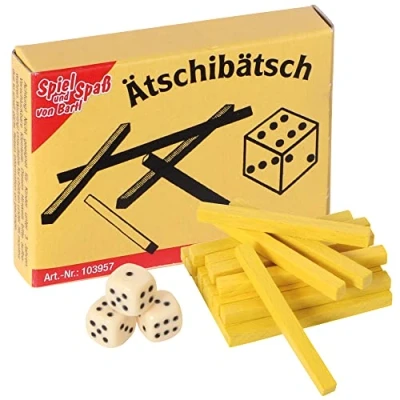Abbildung von Bartl 103957 Mini Spiel Ätschibätsch Perfekt für die Reise, Passt in Jede Hosentasche!