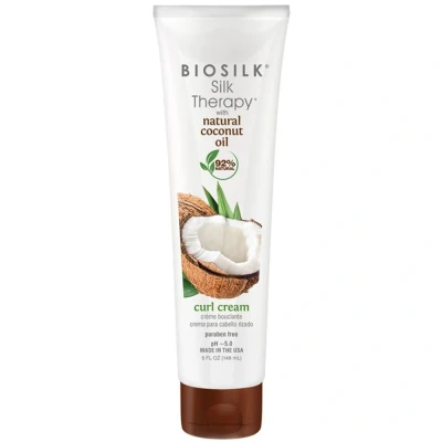 Abbildung von BioSilk Creme Silk Therapy With Coconut Oil Curl Cream 148ml