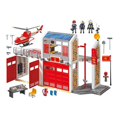 Abbildung von Playmobil® Konstruktions Spielset Große Feuerwache (9462), City Action, Made in Germany