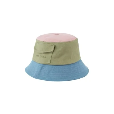 Abbildung von SEALSKINZ Unisex Lynford Wasserdichter Fischerhut Schlapphut, Grün/Rosa/Blau, L/XL