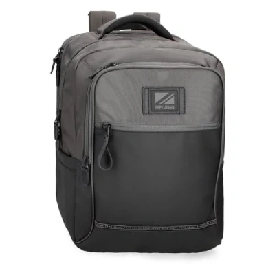 Abbildung von Pepe Jeans Stratford Laptop Rucksack, grau, 31 x 44 15 cm, Polyester, 20,46 l, Talla única, laptoprucksack