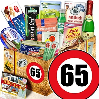 Abbildung von Ossi Paket L/Spezial Geschenk Box/Geburtstag 65 / Box Papa