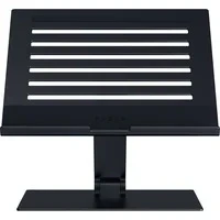 Abbildung von Razer Adjustable Laptop Stand Ergonomischer höhenverstellbarer Ständer für Laptops bis zu 18“ Zoll (höhen und neigungsverstellbar, Robustes Aluminium, belüftetes Design) Schwarz