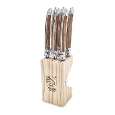 Abbildung von Laguiole Style de Vie Steakmesser Premium Line Holz 6 Stück