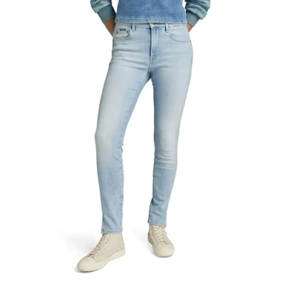 Abbildung von G Star Skinny Split Jeans Fit, Damen, Größe: 24x28, Sun faded bluejay