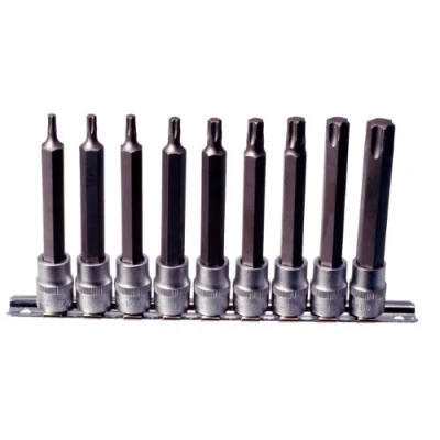 Abbildung von KS TOOLS 911.1520 Steckschlüsseleinsatz Set Torx Chrom Vanadium Stahl 1/2Zoll Vierkant